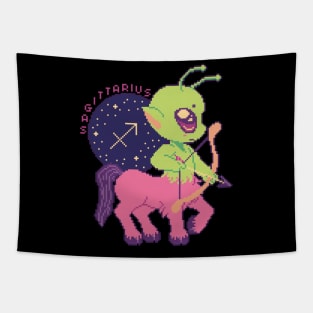 Sagittarius - Zodiac Alien Tapestry