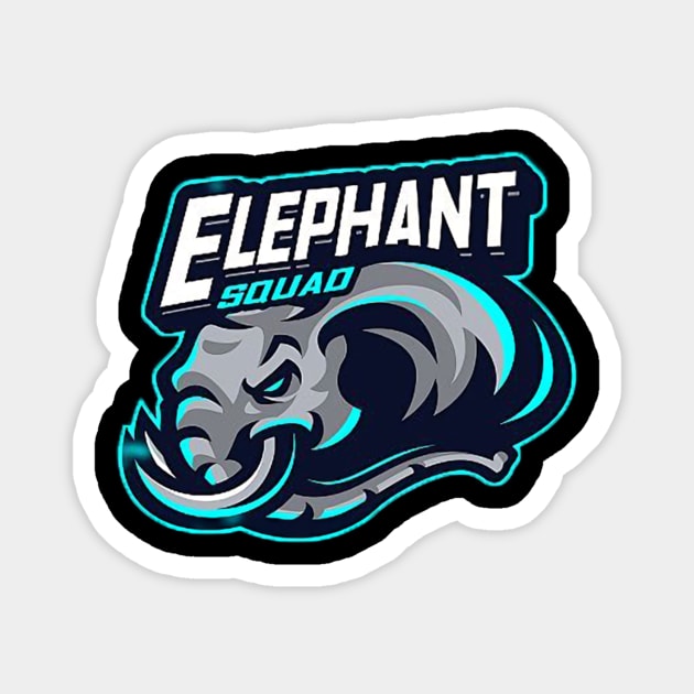 Elephant Squad Magnet by stephens69