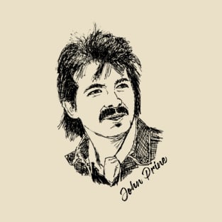 John Prine Line T-Shirt