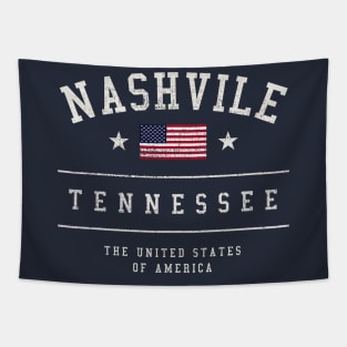 Nashville Tennessee USA Vintage Tapestry