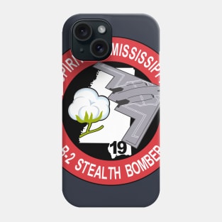 B-2 Stealth Bomber - Mississippi Phone Case