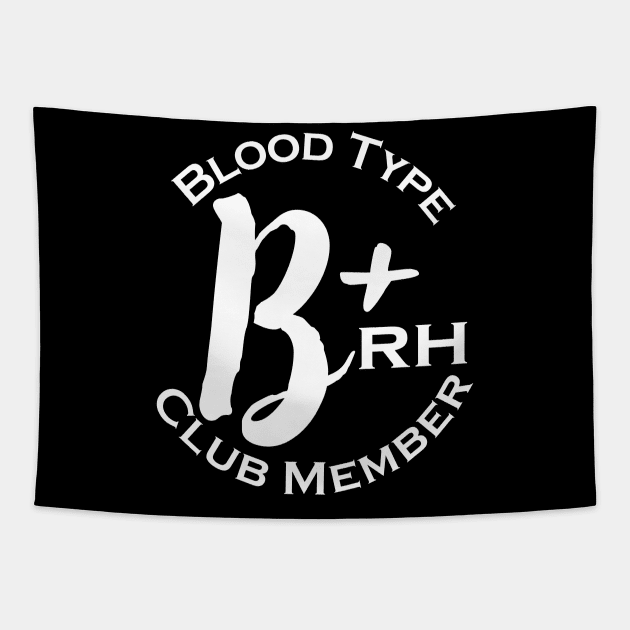 Blood type B plus club member - Dark Tapestry by Czajnikolandia