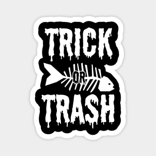 Trick or Trash Magnet