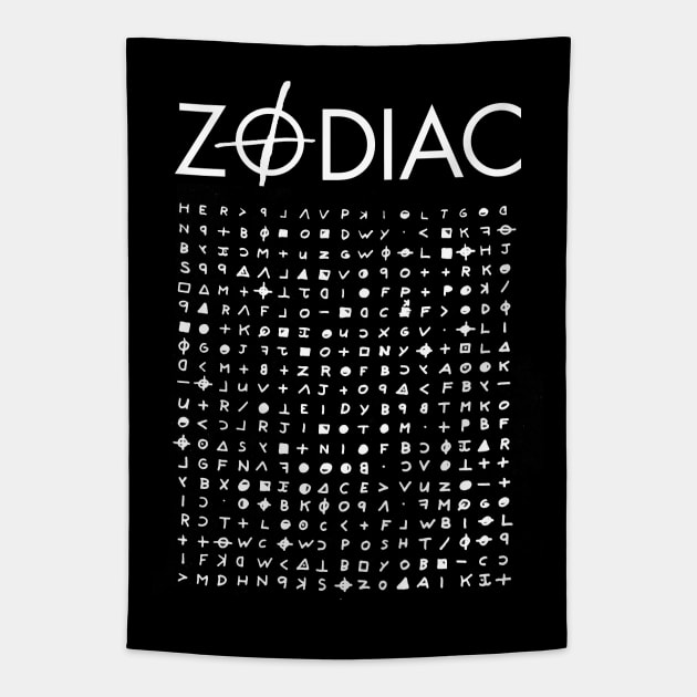 Zodiac killer Tapestry by valentinahramov