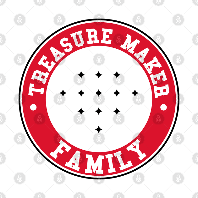 Treasure 13 maker family logo emblem by Oricca