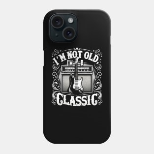 Electric Dreams: I'm Not Old I'm A Classic Design Blending Music Phone Case