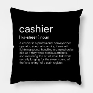 Cashier definition Pillow