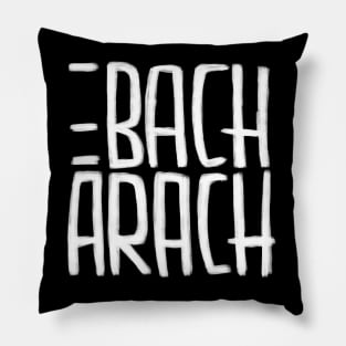 Bach Pun Burt Bacharach Pillow