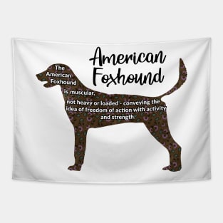 American Foxhound Tapestry