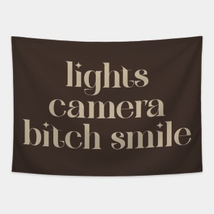 lights camera! Tapestry