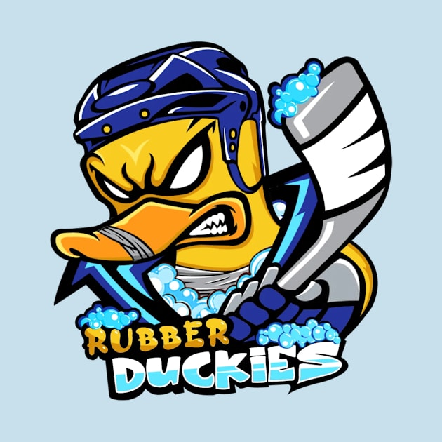 Rubber Duckies Hockey Team by nesterenko