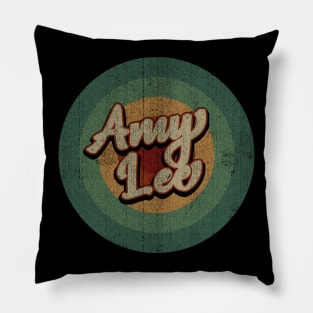 Circle Retro Vintage Amy Lee Pillow