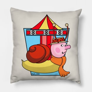 Brian the Snail - Magic Roundabout Pillow