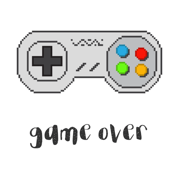 Game over with controller by Elena Choo