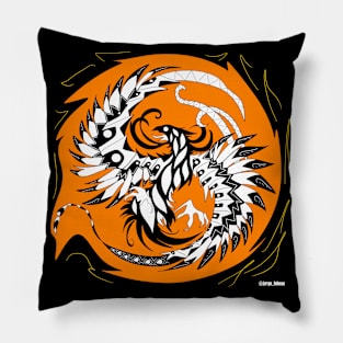 PHOENIX THE firebird ecopop Pillow