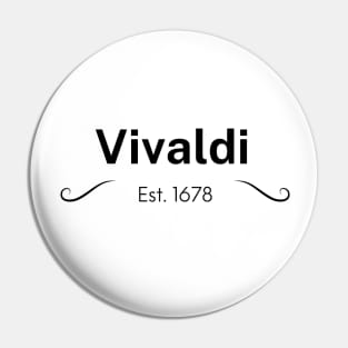 Vivaldi Est. 1678. Pin