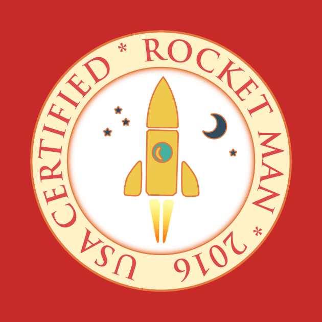 Certified rocket man by Gaspar Avila