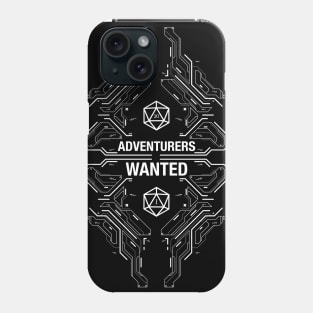 Futuristic Roll High or Die Trying Polyhedral Dice Phone Case