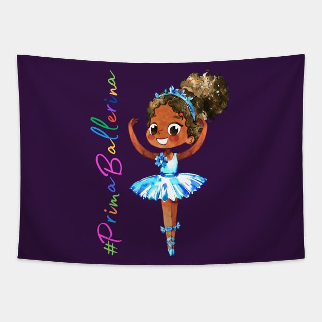 Prima Ballerina (B-1) Tapestry by AlmostMaybeNever