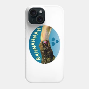 Muriel loves Bahnahnah (blue color) Phone Case