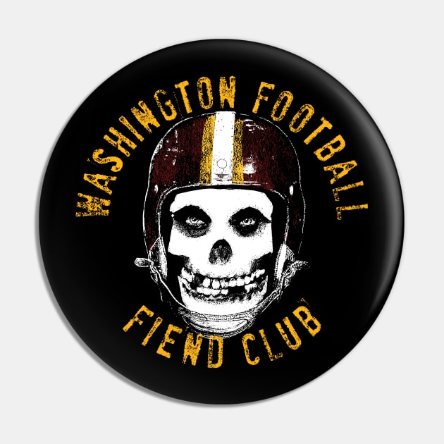 WASHINGTON FOOTBALL FIEND CLUB Pin by unsportsmanlikeconductco