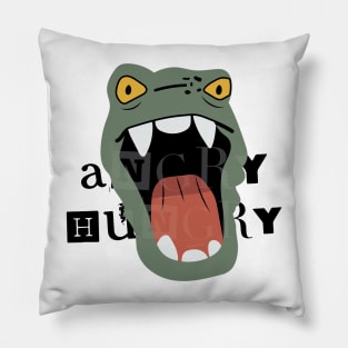 Godzilla Angry Hungry Pillow