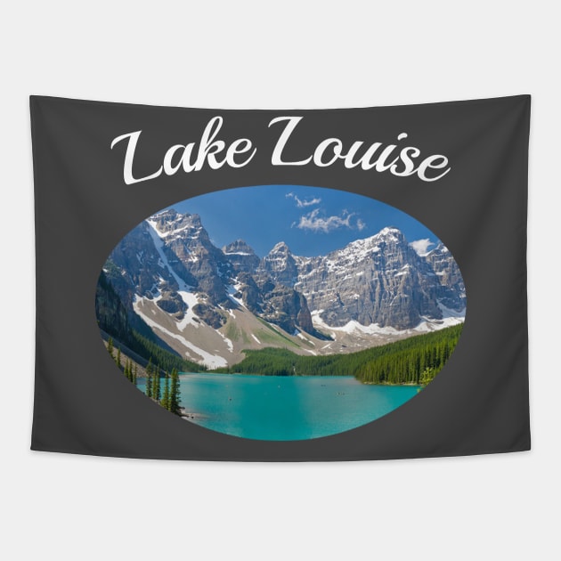 Lake Louise Banff National Park Tapestry by swiftscuba