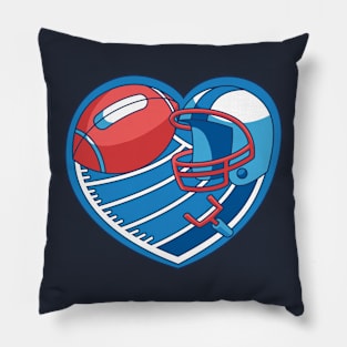 I love football Pillow