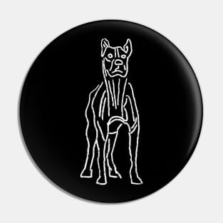 Guard dog Pin