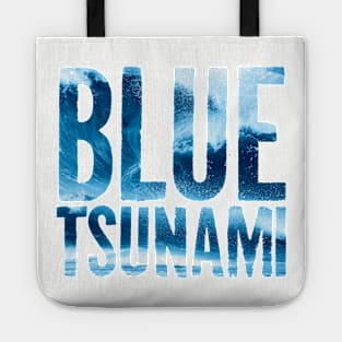 Blue Tsunami Tote