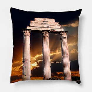 Roman Ruin Pillow