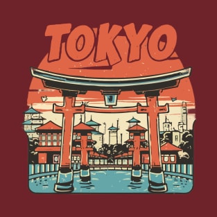 Tokyo, Japanese City T-Shirt