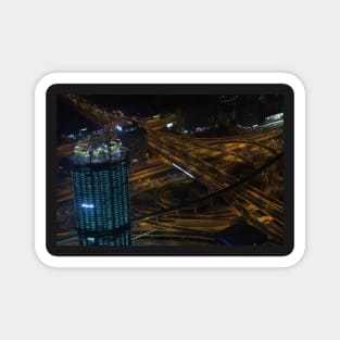 City of Dubai at Night Magnet