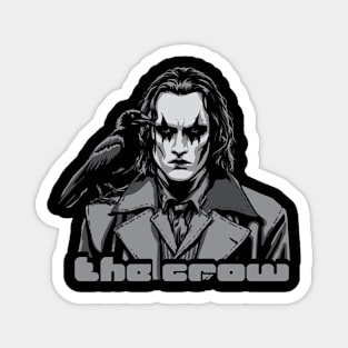 The Crow /// 90's Vintage Fan Art Magnet