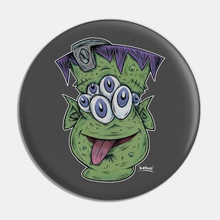 Frankie Six Eyes Pin