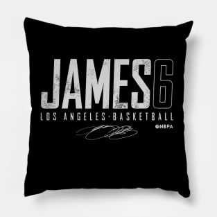 LeBron James 6 Los Angeles L Elite Pillow