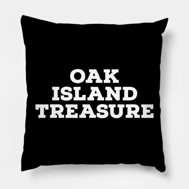 The Oak Island Treasure Pillow by OakIslandMystery