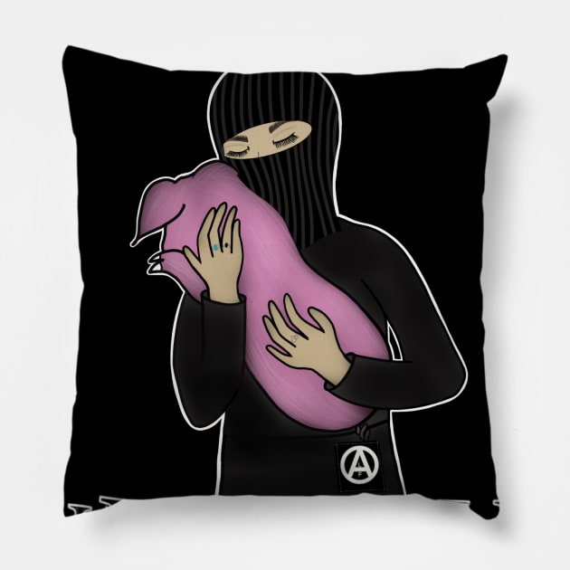 Until All Are Free Pillow by CooperativeCompassion 