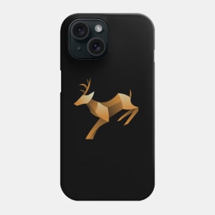 geometric deer Phone Case