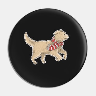 Golden Retriever Pin