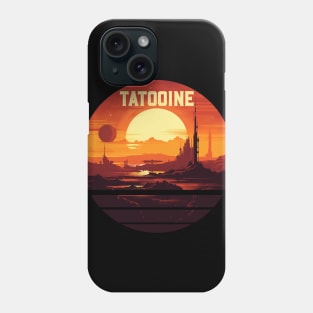 Sunset on Tatooine Phone Case