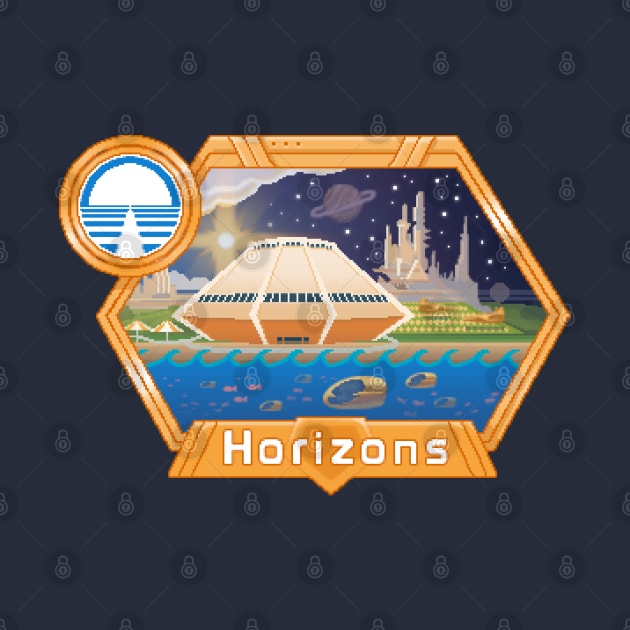 Horizons Pixel Art by retrocot