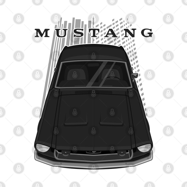 Ford Mustang Fastback 1968 - Black by V8social