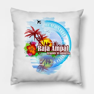 Raja Ampat Republic Of Indonesia Pillow