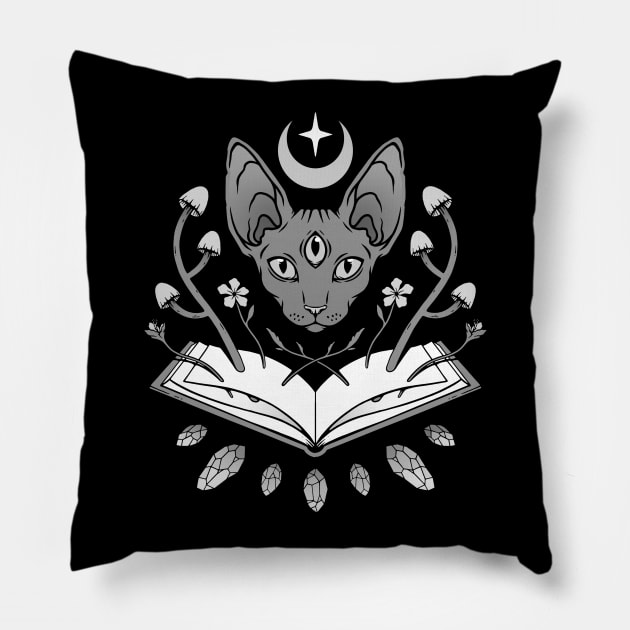 Witchcraft Pillow by Deniart