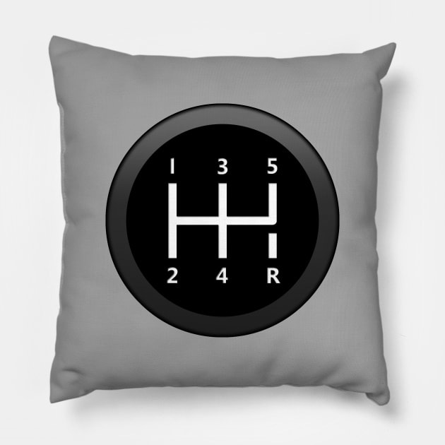 Gear Shift Pillow by GloopTrekker