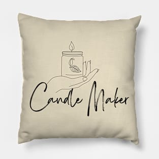 Candle Maker Pillow