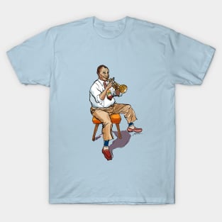 Louis Armstrong Website Active T-Shirt for Sale by axertl