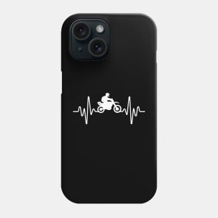 Motorcycle Heartbeat EKG Phone Case