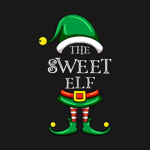 The Sweet Elf Matching Family Christmas Pajama by Maica